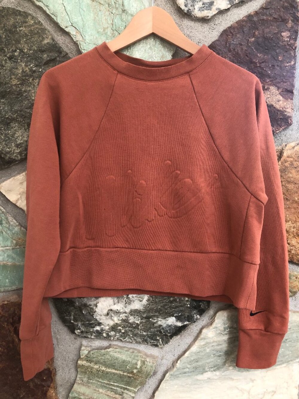 Nike Boxy Crop Crewneck Sweatshirt – Size Small